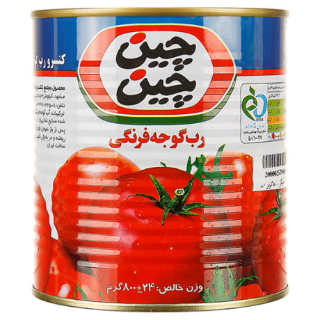 رب گوجه فرنگی چین چین 800 گرمی