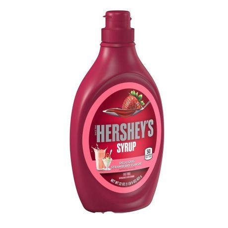 سیروپ توت فرنگی مایع HERSHEYS هرشیز 623 گرم