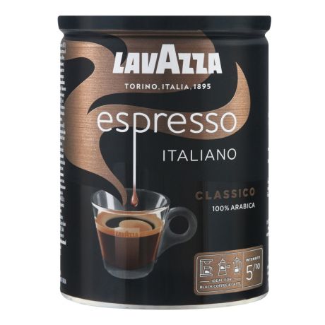 قهوه اسپرسو کلاسیک ایتالیانو LAVAZZA لاوازا 250 گرم