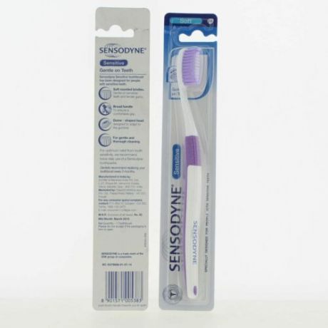 مسواک نرم SENSODYNE سنسوداین مدل Sensitive کد 1571