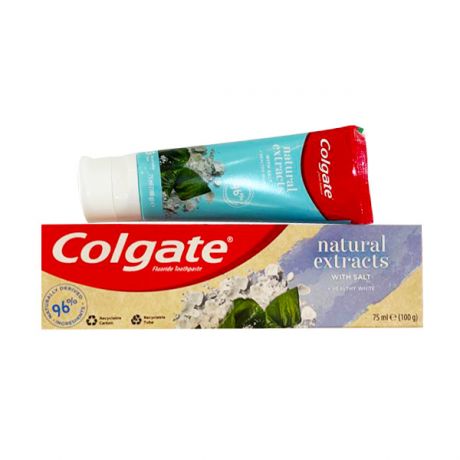 خمیر دندان طبیعی Colgate کلگیت حاوی نمک 75 میلی لیتر