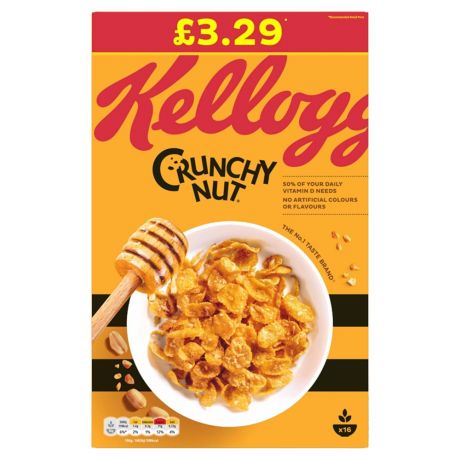 کورن فلکس کرانچی نات عسلی Kelloggs کلاگز 500 گرم