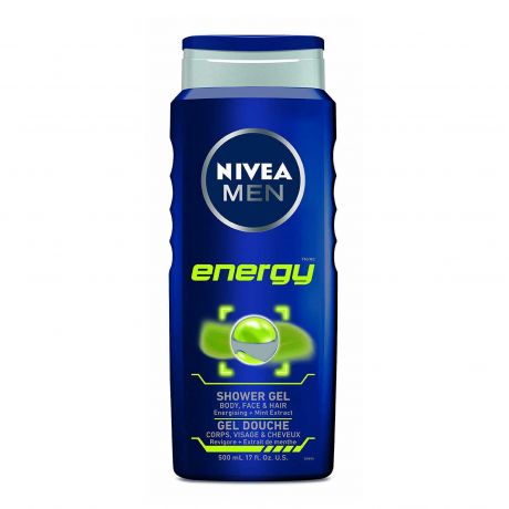 شامپو سر و بدن NIVEA نیوآ مدل energy حجم 400 میلی لیتر