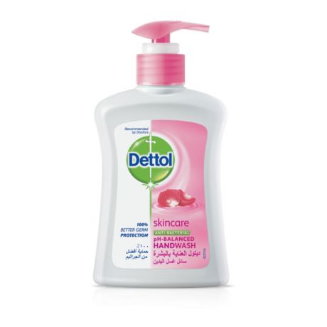 مایع دستشویی آنتی باکتریال Dettol Skincare دتول اسکین کرحجم 200 میلی لیتر