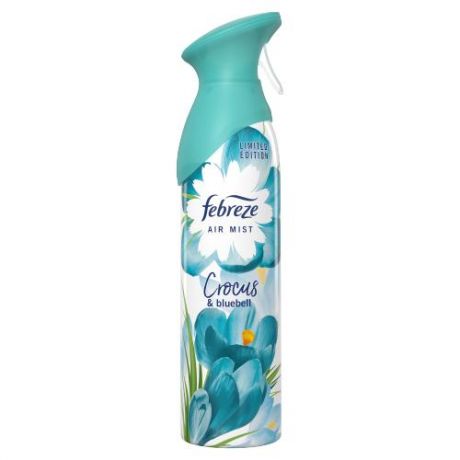 اسپری خوشبو کننده هوا febreze فبرز مدل Crocus & bluebell حجم 300 میلی لیتر 