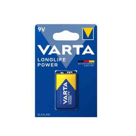 باتری کتابی وارتا Varta مدل Long Life الکالاین 9 ولتی 