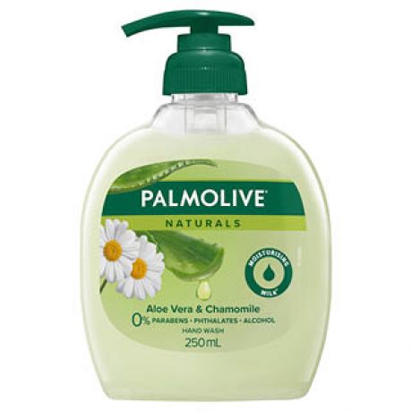 مایع دستشویی Palmolive پالمولیو با رایحه آلوئه ورا و بابونه 250 میلی لیتر