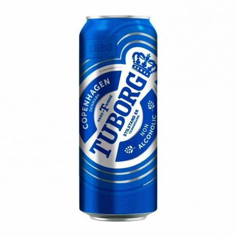 آبجو بدون الکل Tuborg توبورگ 500 میلی لیتر