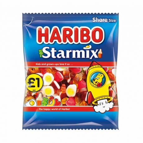 پاستیل هاریبو Haribo مدل Starmix حجم 140 گرم