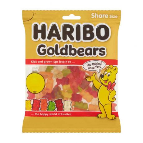 پاستیل هاریبو Haribo مدل خرسی طلایی 140 گرم