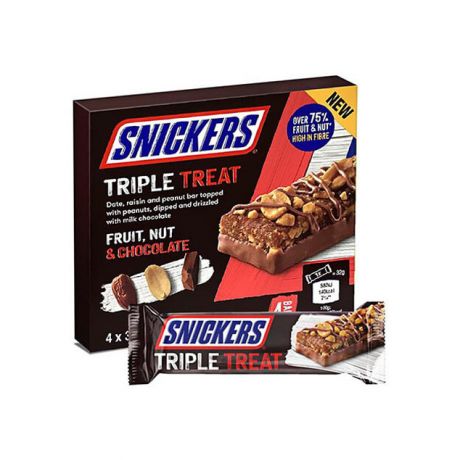 نوترابار اسنیکرز Snickers اسنیکرز بسته 4 عددی