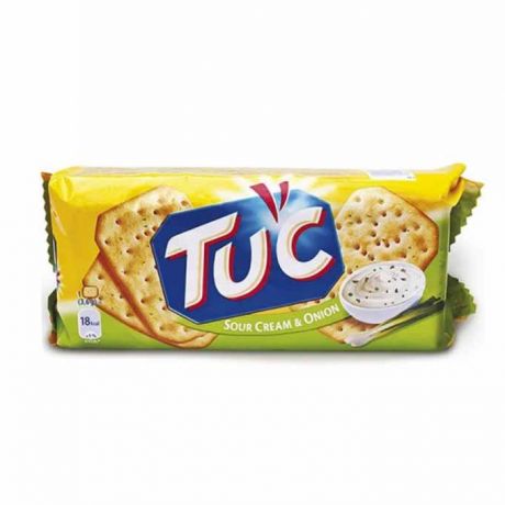 بیسکویت توک Tuc با طعم خامه ترش و پیاز 100 گرم