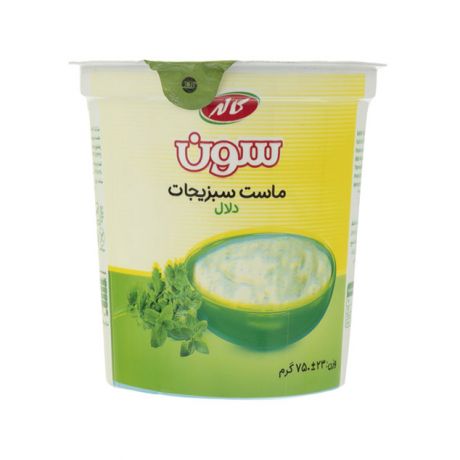 ماست سبزیجات دلال سون کاله (بدون گلوتن) 750 گرم