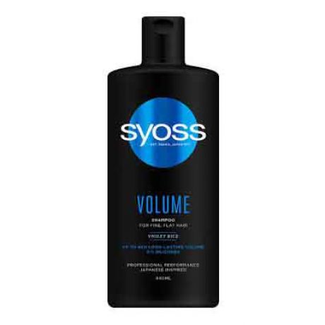 شامپو سایوس Syoss حجم دهنده Volumen حجم 440 میلی لیتر