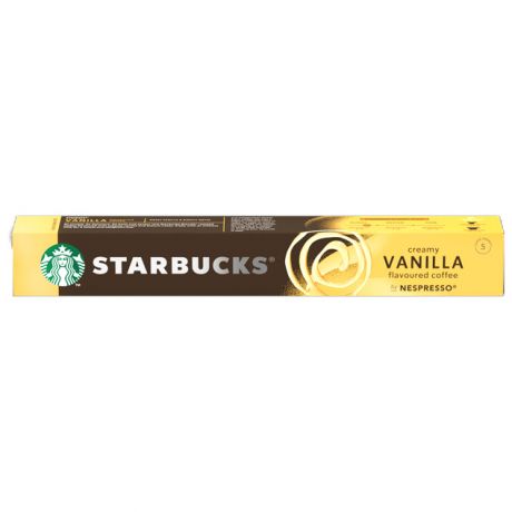 کپسول قهوه استارباکس Starbucks مدل Creamy Vanilla بسته 10 عددی