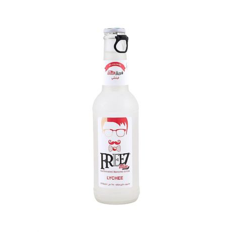 نوشیدنی گازدار با طعم لیچی Lychee فریز Freez حجم 275 میل