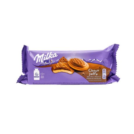 کوکی مغزدار شکلاتی milka میلکا 128 گرم