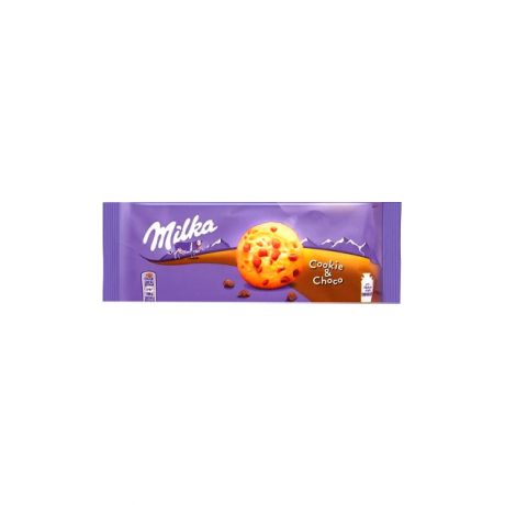 کوکی با تکه های شکلات milka میلکا 135 گرم