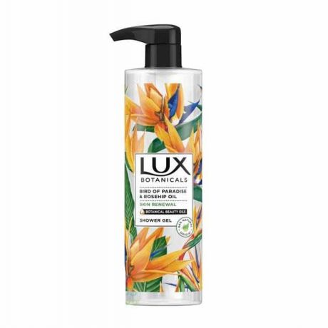 شامپو بدن لوکس Lux مدل Bird of Paradise & Rosehip Oil حجم 500 میل