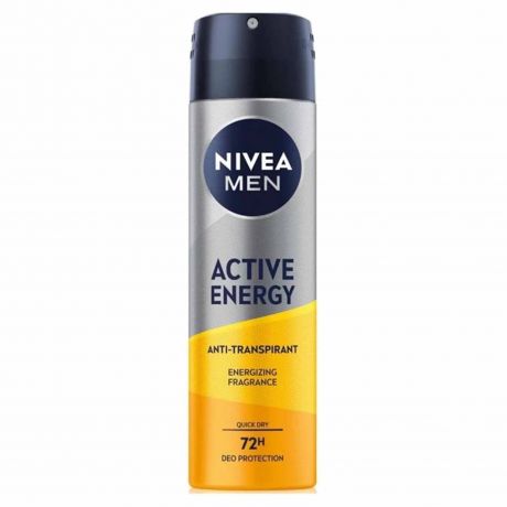 اسپری ضد تعریق نیوآ Nivea مدل Active Energy حجم 150 میل