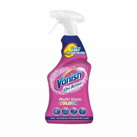 اسپری لکه بر لباس رنگی ونیش Vanish مدل Multi Stain Colour حجم 500 میل