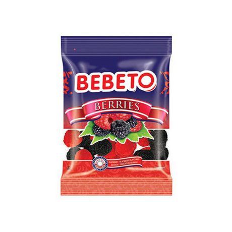 پاستیل ببتو Bebeto با طعم تمشک 70 گرم