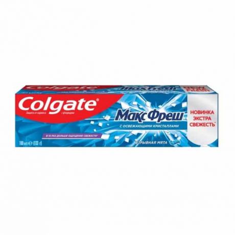 خمیر دندان نعنایی تند کلگیت Colgate مدل مکس فرش 100 گرم