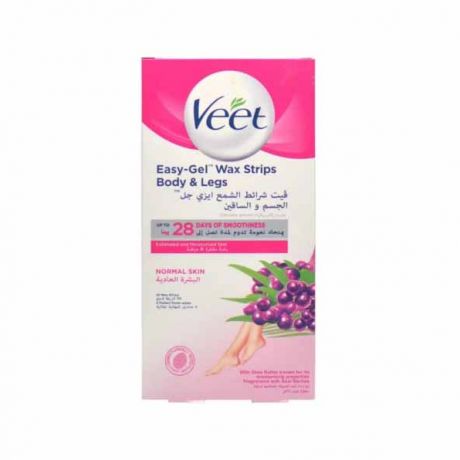 نوار موبر ویت Veet برای پوست های معمولی حاوی رایحه شی باتر 20 عددی