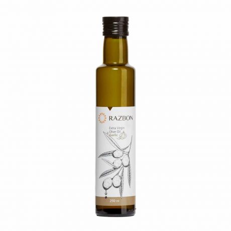 روغن زیتون فرابکر حاوی عصاره طبیعی سیر رزبن (Razbon) 250 میلی لیتر