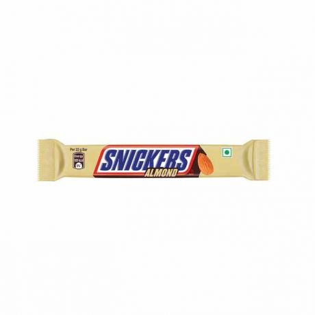 شکلات بار بادام درختی اسنیکرز Snickers حجم 22 گرم