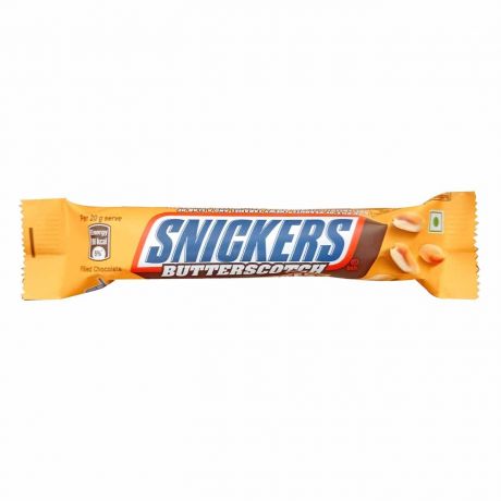 شکلات بار اسنیکرز Snickers مدل Butterscotch حجم 22 گرم