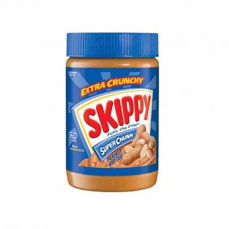 کره بادام زمینی اکسترا کرانچی اسکیپی SKippy مدل Super Chunk حجم 454 گرم