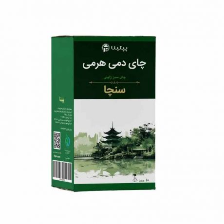 چای سبز دمی ژاپنی سنچا پپتینا بسته 10 عددی