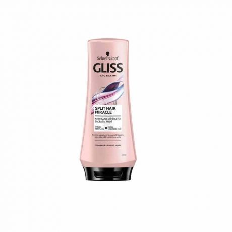 نرم کننده مو گلیس Gliss مدل Split Hair Miracle برای موهای آسیب دیده و شکننده 360 میلی لیتر