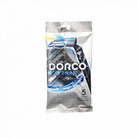 خودتراش 2 لبه دورکو Dorco بسته 5 عددی