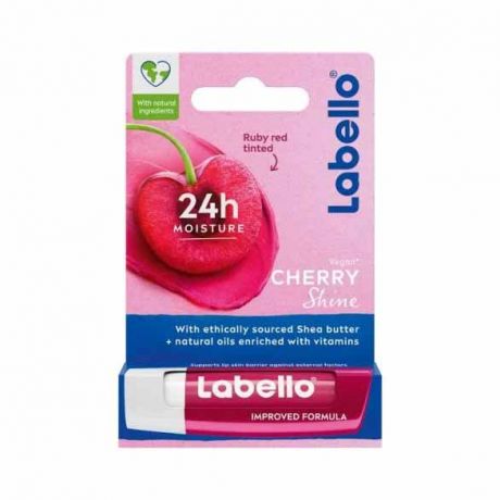 بالم لب مرطوب کننده رنگی لابلو Labello مدل Cherry  (گیلاس) 4 گرم