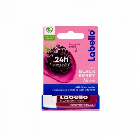 بالم لب مرطوب کننده (رنگی) لابلو Labello مدل Black Berry (توت سیاه) 4 گرم