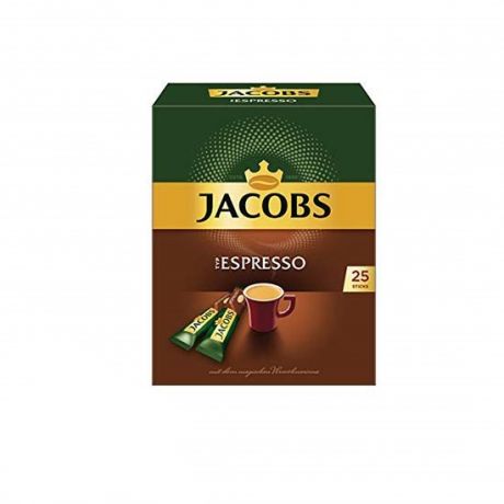 قهوه فوری جاکوبز Jacobs مدل اسپرسو (Espresso) بسته 25 ساشه 