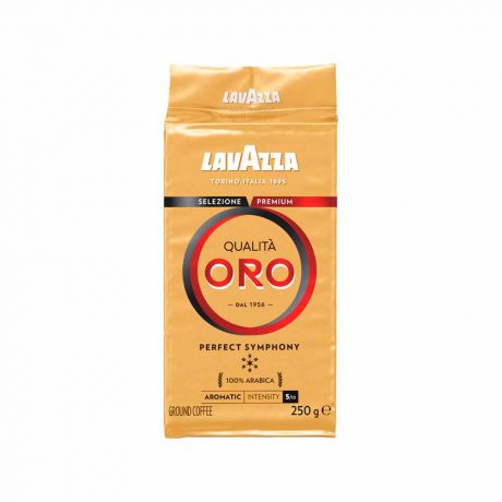 پودر قهوه لاوازا Lavazza مدل Oualita Oro حجم 250 گرم