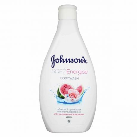 شامپو بدن جانسون Johnsons حاوی رایحه هندوانه و گل رز 400 میل