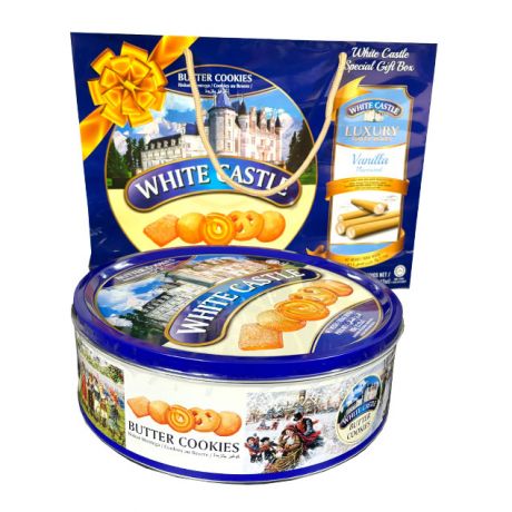 کوکی کادویی کره ای وایت کاسل White Castle حجم 908 گرم