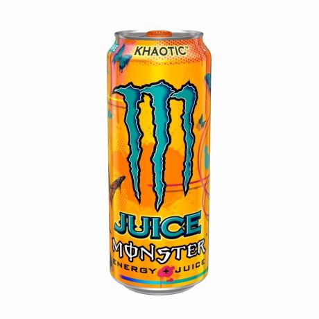 نوشیدنی انرژی زا مانستر Monster مدل Khaotic Tropical Orange حجم 500 میلی لیتر