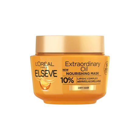 ماسک مو کاسه ای لورآل Loreal مدل Extraordinary Oil حجم 300 میل