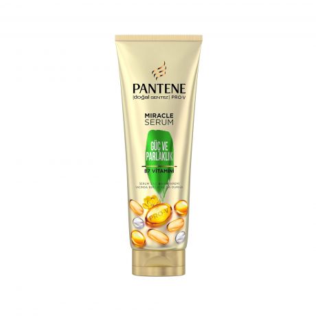 ماسک مو تیوپی مرکل پنتن Pantene مدل Guc ve Parlaklik حجم 200 میل