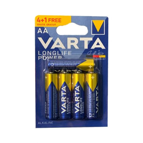 باتری قلمی وارتا Varta مدل Longlife Power بسته 5 عددی