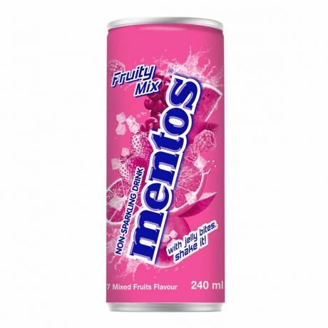 نوشیدنی 7 میوه منتوس mentos حجم 240 میل