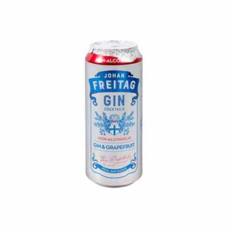 آبجو کوکتل جین Cocktail Gin (بدون الکل) Johan Freitag حجم 500 میل