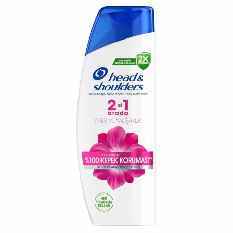 شامپو ضد شوره 2 در 1 سر و نرم کننده هد اند شولدرز head & Shoulders حجم 330 میل