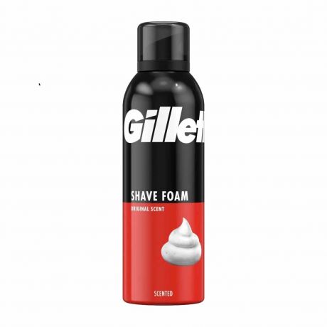 فوم اصلاح مردانه ژیلت Gillet مدل اورجینال 200 میل