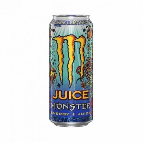 نوشیدنی انرژی زا مانستر Monster مدل Aussie Lemonade حجم 500 میل